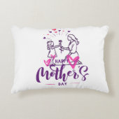 T-shirt Happy Mother day Girf  アクセントクッション (正面)