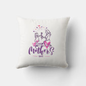 T-shirt Happy Mother day Girf  クッション (裏面)