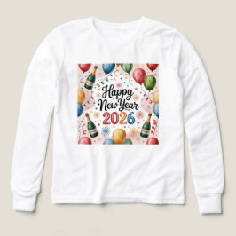 T-Shirt-Happy New Year 2026 Matching Family