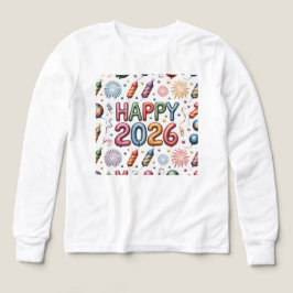 T-Shirt-Happy New Year 2026 Matching Family
