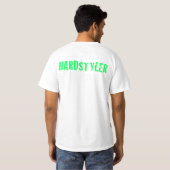 T-shirt Hardstyler Vert Tシャツ (裏面フル)