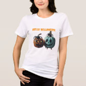 T-shirt HELLO HALLOWEEN トライブレンドTシャツ (正面)