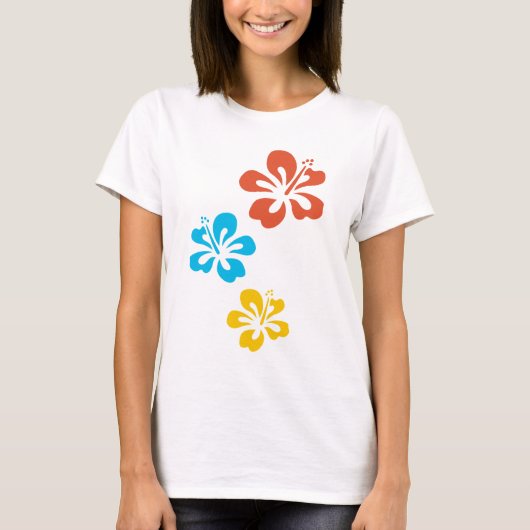 t-shirt hibiscus tシャツ (正面)