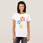 t-shirt hibiscus tシャツ (正面フル)