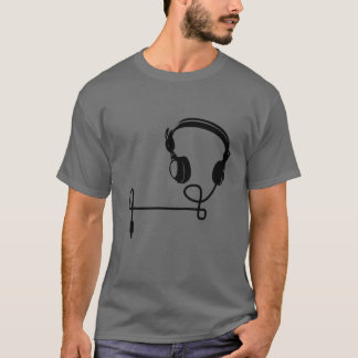 T-Shirt Homme "HeadPhones" Tシャツ