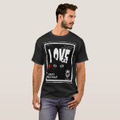 t shirt homme love cat tシャツ (正面フル)