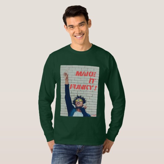 T-shirt homme "Make it funky !" Tシャツ (正面フル)