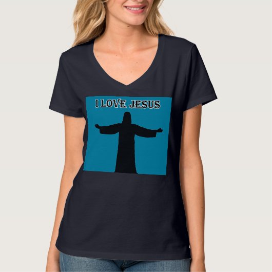 T-Shirt   i love jesus Tシャツ (正面)