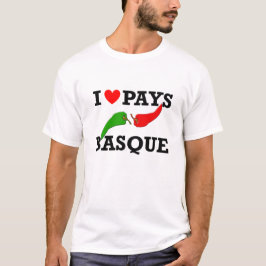 T-SHIRT I LOVE PAYS BASQUE Tシャツ