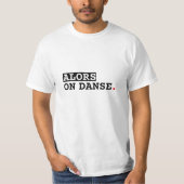 T-shirt imprimé "Alors on danse" Tシャツ (正面)