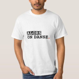 T-shirt imprimé "Alors on danse" Tシャツ
