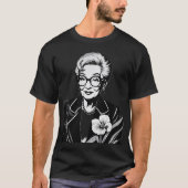 t-shirt  iris apfel tシャツ (正面)