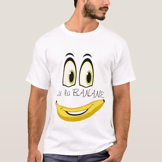 T-shirt J'ai la BANANE Tシャツ (正面)