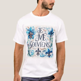 T-shirt "Je me souviens" Tシャツ