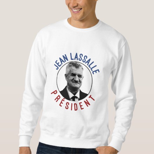 T-shirt Jean Lassalle Président 2022 スウェットシャツ (正面)