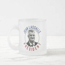 T-shirt Jean Lassalle Président 2022 フロストグラスマグカップ
