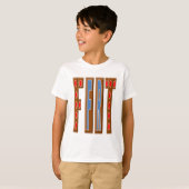 T-shirt jersey Design FOOT CHOCOLAT BONBONS FR Tシャツ (正面フル)