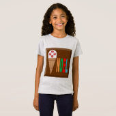 T-shirt jersey fin bruyère  NOEL  GLACES Tシャツ (正面フル)