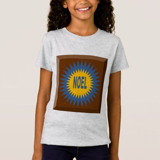 T-shirt jersey fin bruyère  NOEL Tシャツ (正面)