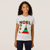 T-shirt jersey fin chiné Design NOEL GATEAUX Tシャツ (正面フル)