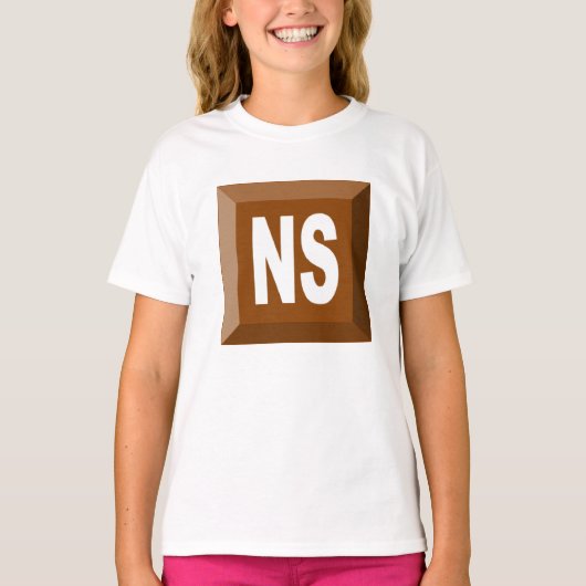 T-shirt jersey  Nouvelle-Écosse  CHOCOLAT Tシャツ (正面)