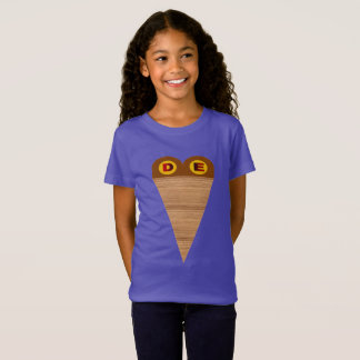 T-shirt jersey pourpre GLACES ALLEMAGNE Tシャツ