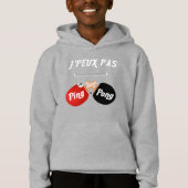 T-shirt  J'peux pas j'ai ping-pong (正面)