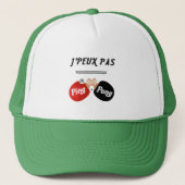 T-shirt J'peux pas j'ai ping-pong キャップ (正面)