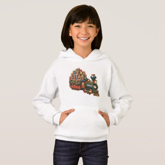 T-Shirt-Kids’ Christmas Train T-Shirt (正面フル)