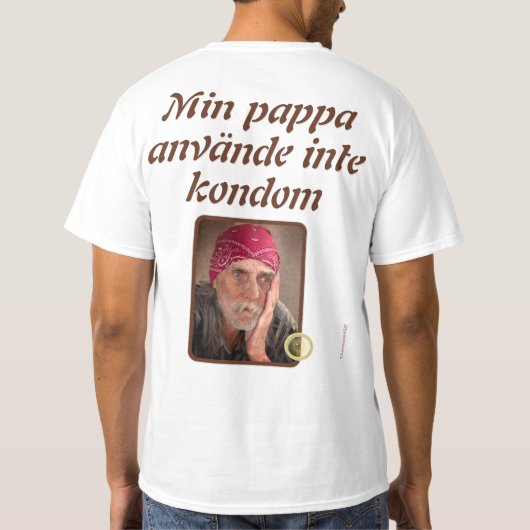 T-shirt — Kondom Tシャツ (裏面)