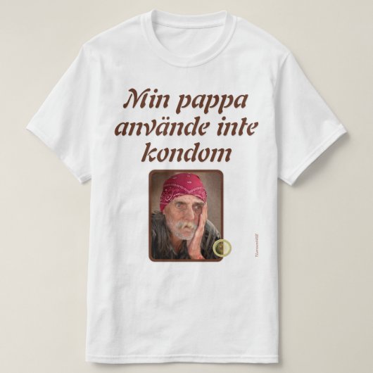 T-shirt — Kondom Tシャツ (デザイン正面)