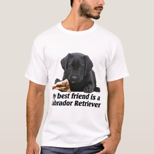 T-Shirt "Labrador retriever " Tシャツ (正面)