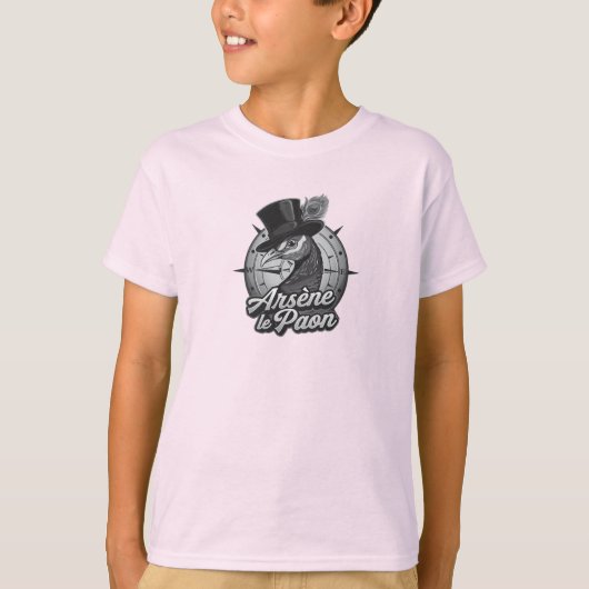 t-shirt "le BLACK & WHITE" Tシャツ (正面)