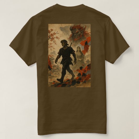 T-shirt Legend of Zelda Tシャツ (デザイン裏面)