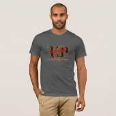 T-shirt Level Up Love – Gothic Typography Design Tシャツ (正面フル)