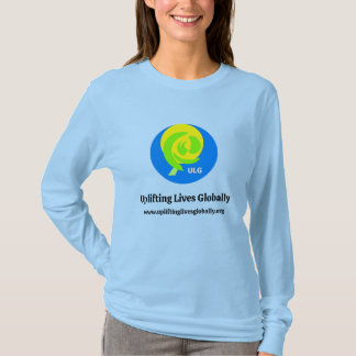 T-Shirt Long sleeve - L Blue Tシャツ