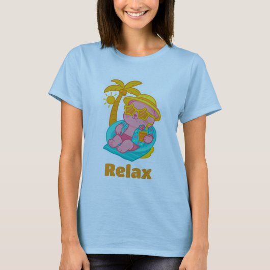 T shirt Lotus Relax Tシャツ (正面)