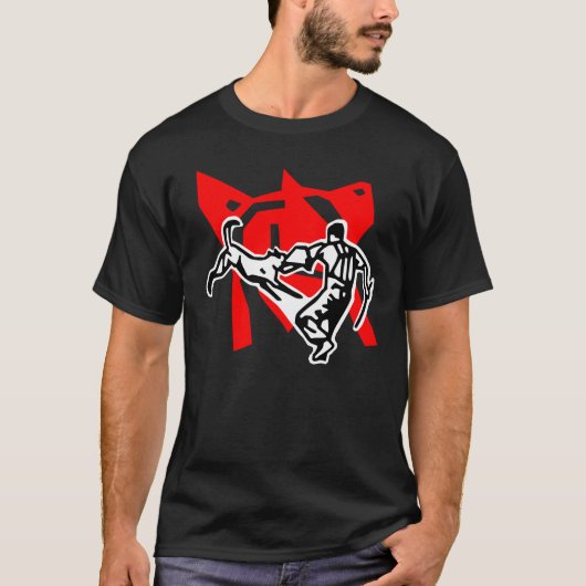 t-shirt malinois défence tシャツ (正面)