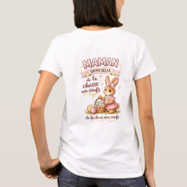 T-shirt Maman Pâques – Team Chocolat-Idée cadeau m Tシャツ