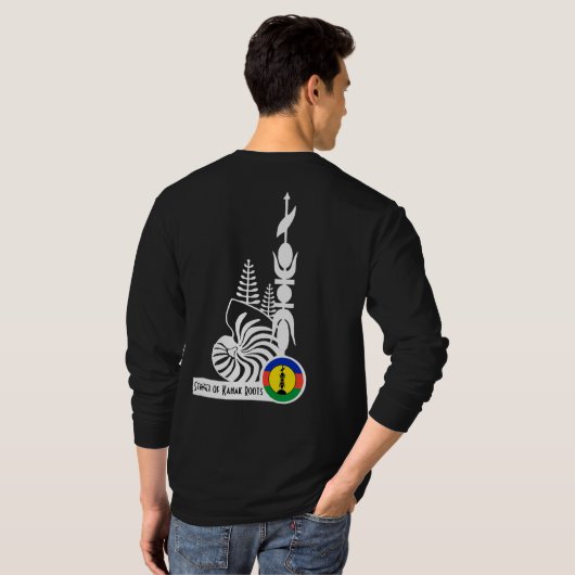 T-shirt manches longues Strength of Kanak Roots Tシャツ (裏面フル)