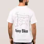 T-shirt menybikes guide guidon tシャツ (裏面)