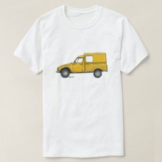 T-shirt met gele Citroën Acadiane Tシャツ