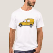 T-shirt met gele Citroën Acadiane Tシャツ (正面)
