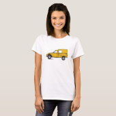 T-shirt met gele Citroën Acadiane Tシャツ (正面フル)