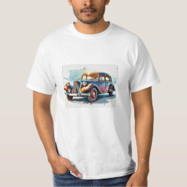 t-shirt met  oldtimer tシャツ