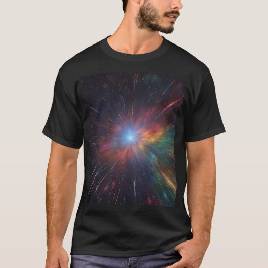 t-shirt met starfield tシャツ (正面)