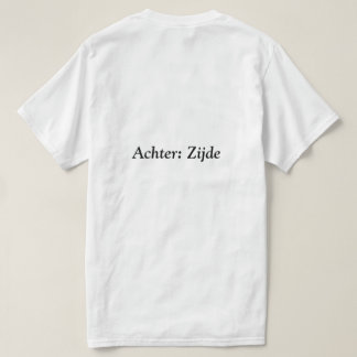 T-shirt met woordgrap, woordspeling opdruk  tシャツ