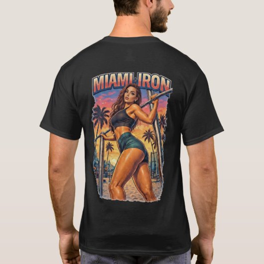 T-shirt Miami Tシャツ (裏面)