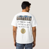 T-shirt — Miljarder Tシャツ (裏面フル)