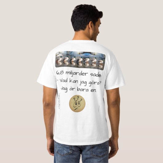 T-shirt — Miljarder Tシャツ (裏面フル)